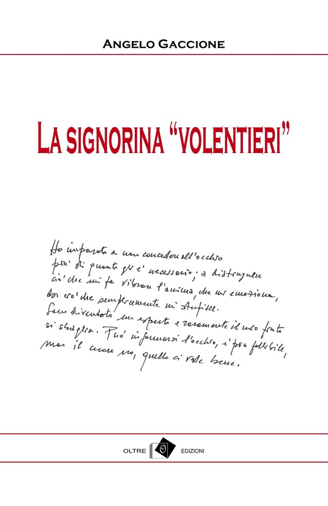 Couverture de livre pour La signorina volentieri