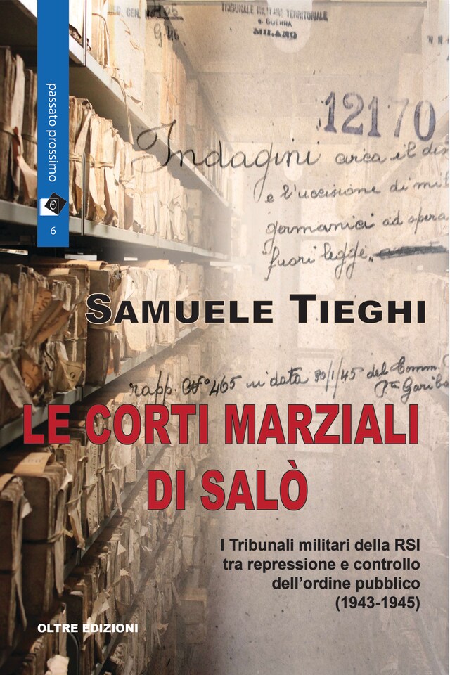 Copertina del libro per Le corti marziali di Salò