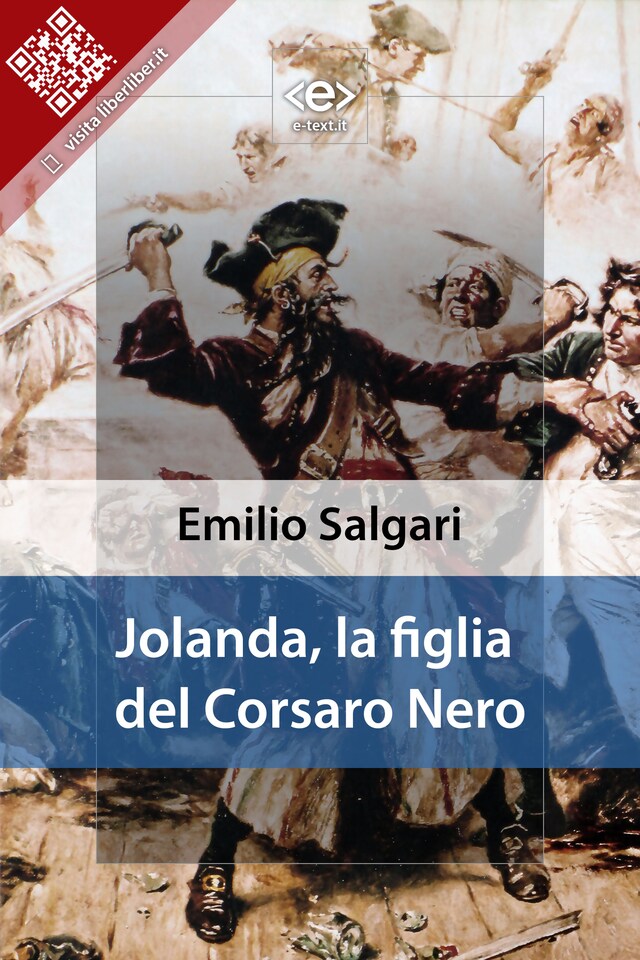 Book cover for Jolanda, la figlia del Corsaro Nero