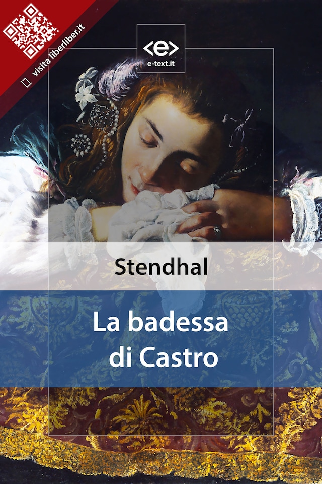 Book cover for La badessa di Castro
