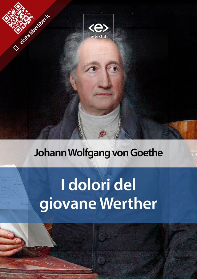 Book cover for I dolori del giovane Werther