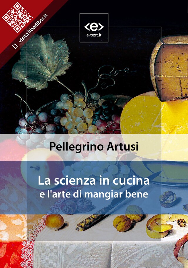 Couverture de livre pour La scienza in cucina e l'arte di mangiar bene