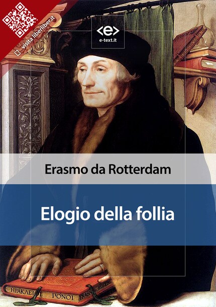 Elogio della follia bookCoverFor