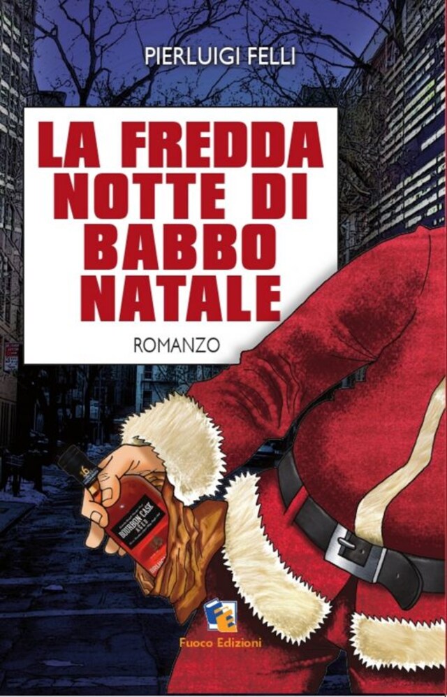 Book cover for La fredda notte di Babbo Natale