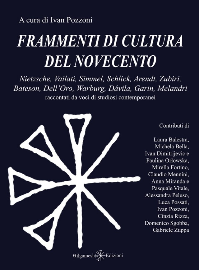 Portada de libro para Frammenti di cultura del Novecento