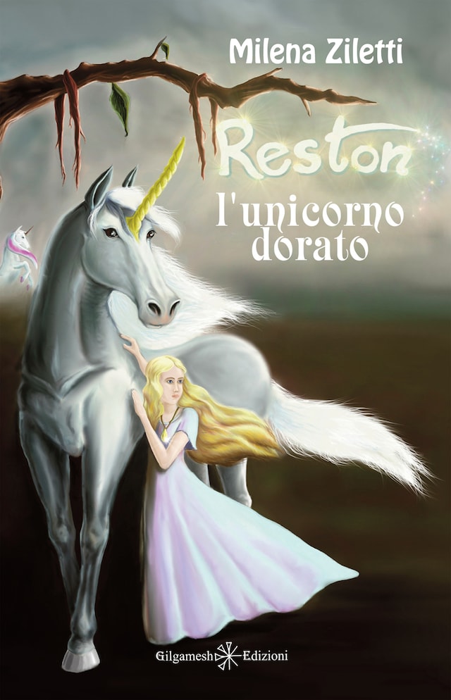 Copertina del libro per Reston, l'unicorno dorato
