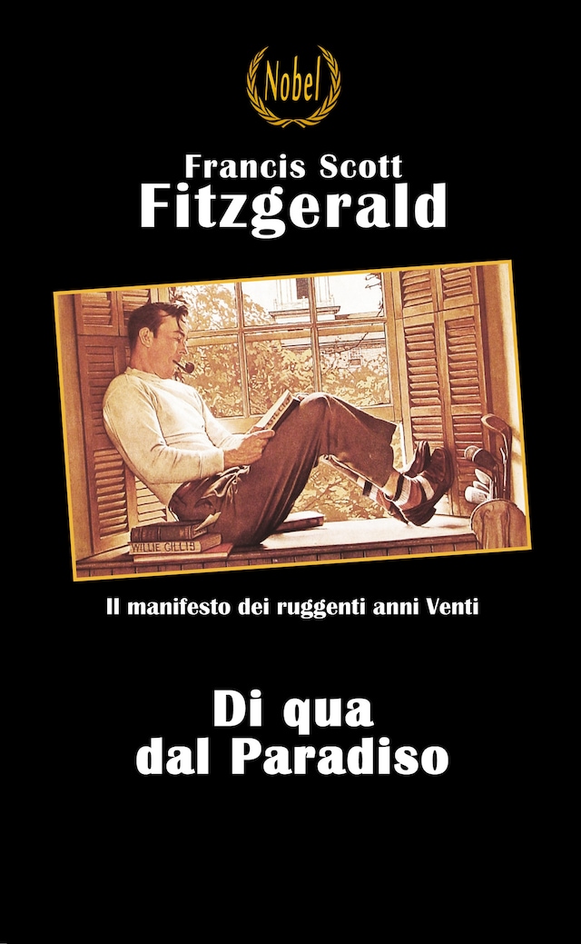 Book cover for Di qua dal Paradiso
