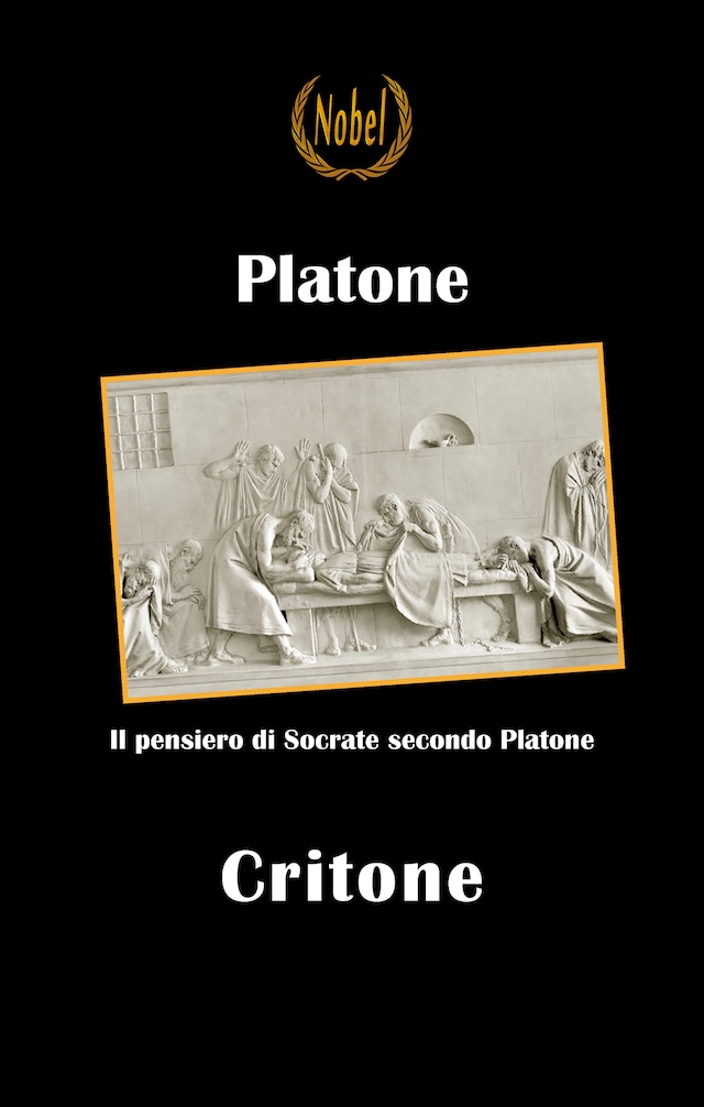 Kirjankansi teokselle Critone - testo in italiano