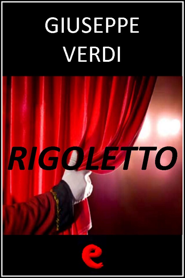 Kirjankansi teokselle Rigoletto