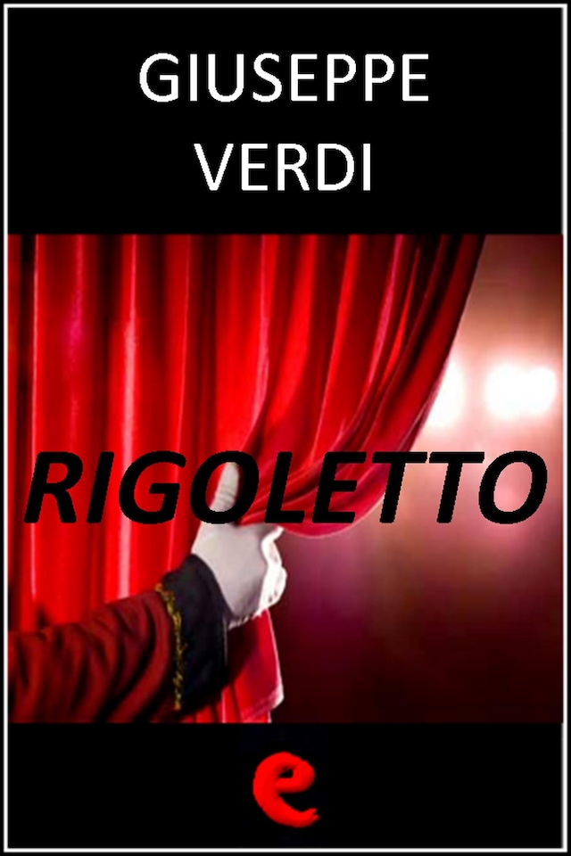 Kirjankansi teokselle Rigoletto
