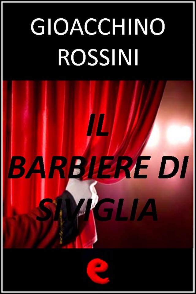 Copertina del libro per Il Barbiere di Siviglia