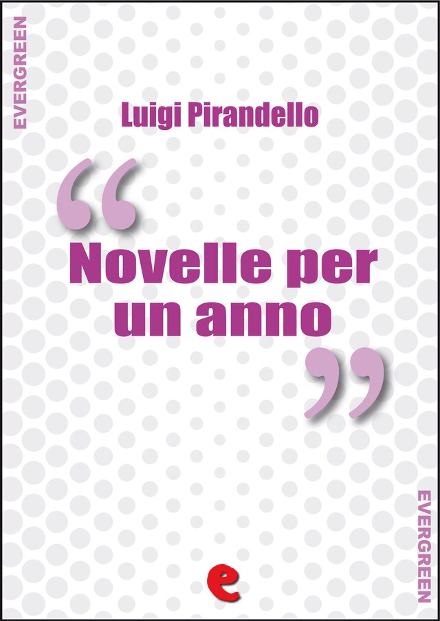 Copertina del libro per Novelle per un Anno