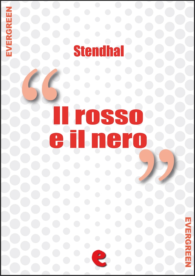 Portada de libro para Il Rosso e il Nero