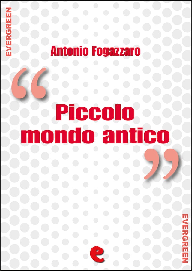 Book cover for Piccolo Mondo Antico