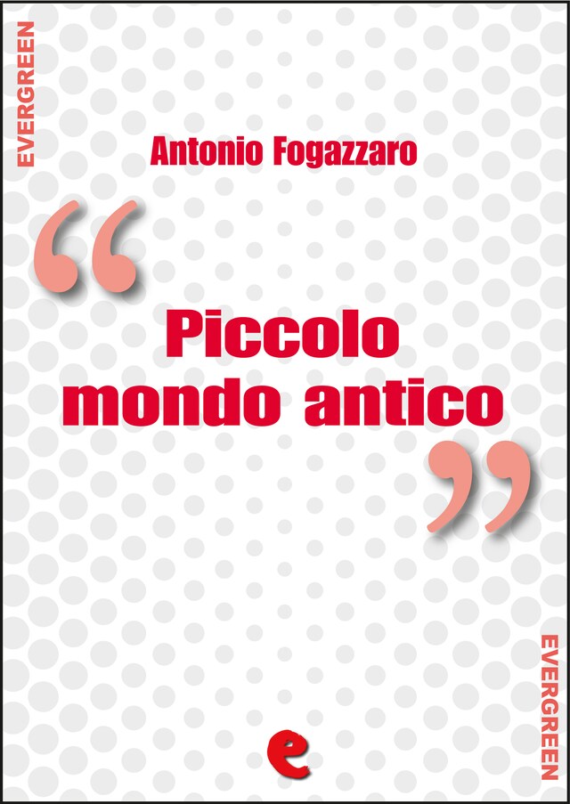 Copertina del libro per Piccolo Mondo Antico