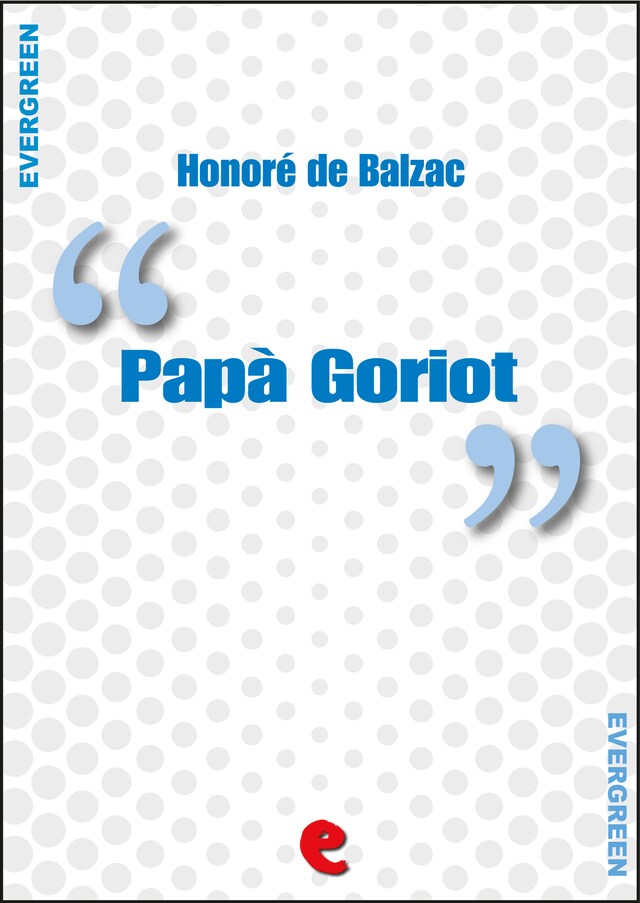 Portada de libro para Papà Goriot