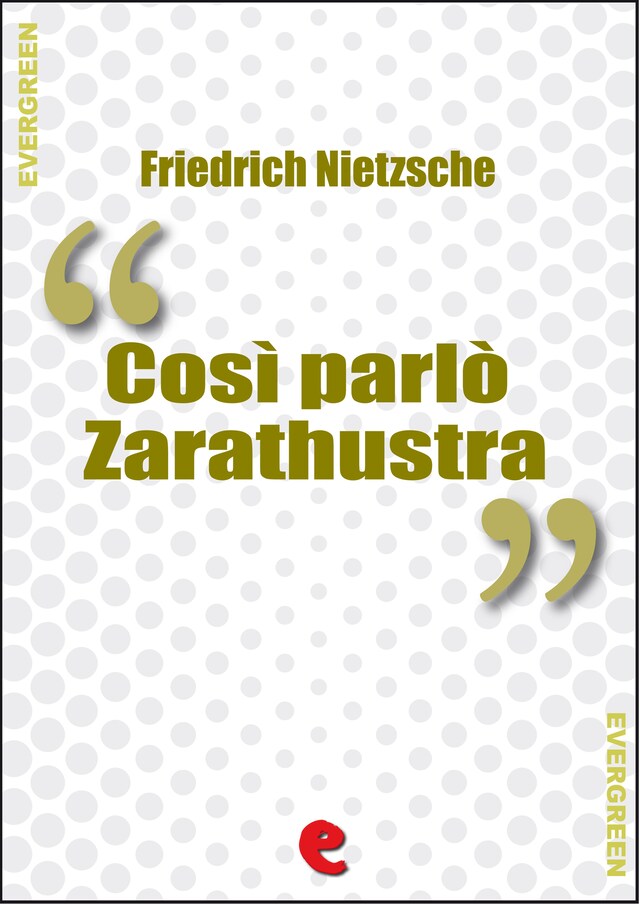 Bokomslag for Così Parlò Zarathustra (Also Sprach Zarathustra)