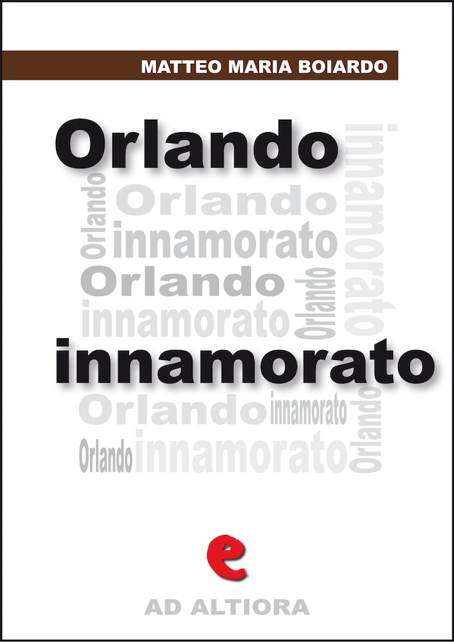Book cover for Orlando Innamorato