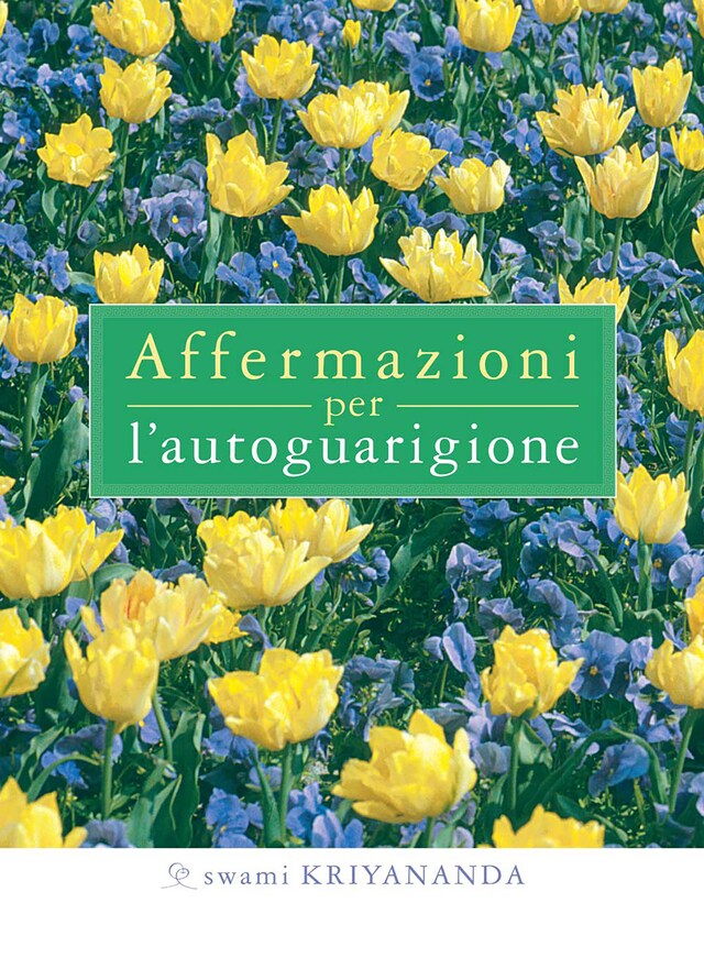 Kirjankansi teokselle Affermazioni per l’autoguarigione