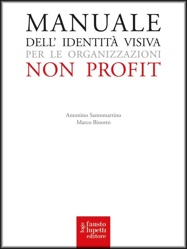 Buchcover für Manuale dell’identità visiva