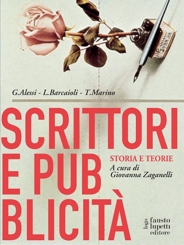 Book cover for Scrittori e pubblicità