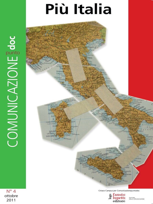 Couverture de livre pour Comunicazionepuntodoc numero 4. Più Italia