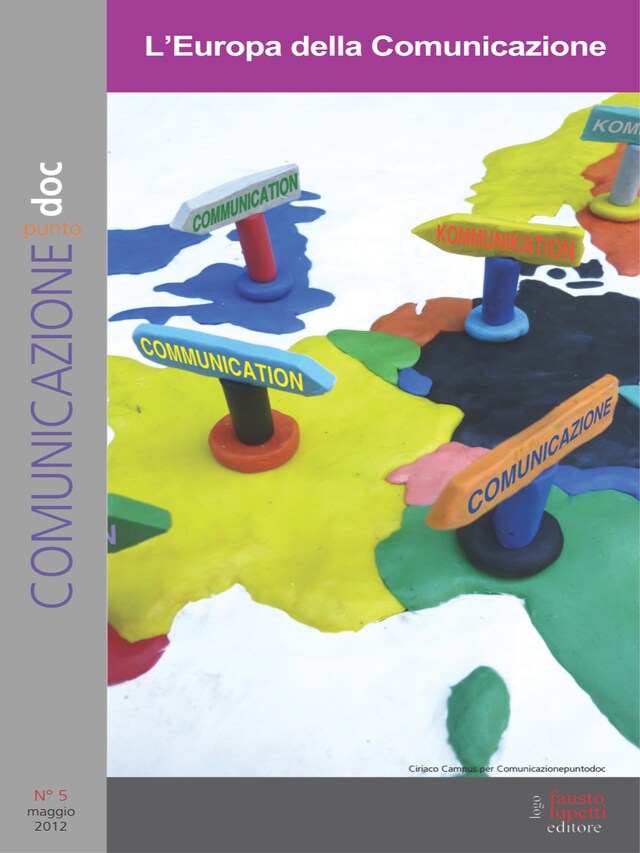 Couverture de livre pour Comunicazionepuntodoc numero 5. L’Europa della Comunicazione