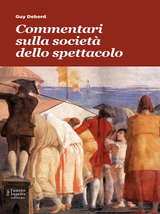 Buchcover für Commentari sulla società dello spettacolo