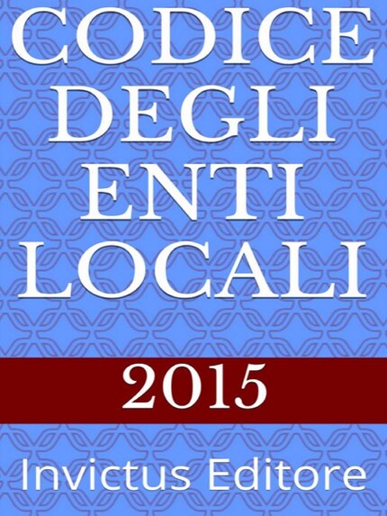 Codice degli Enti Locali bookCoverFor