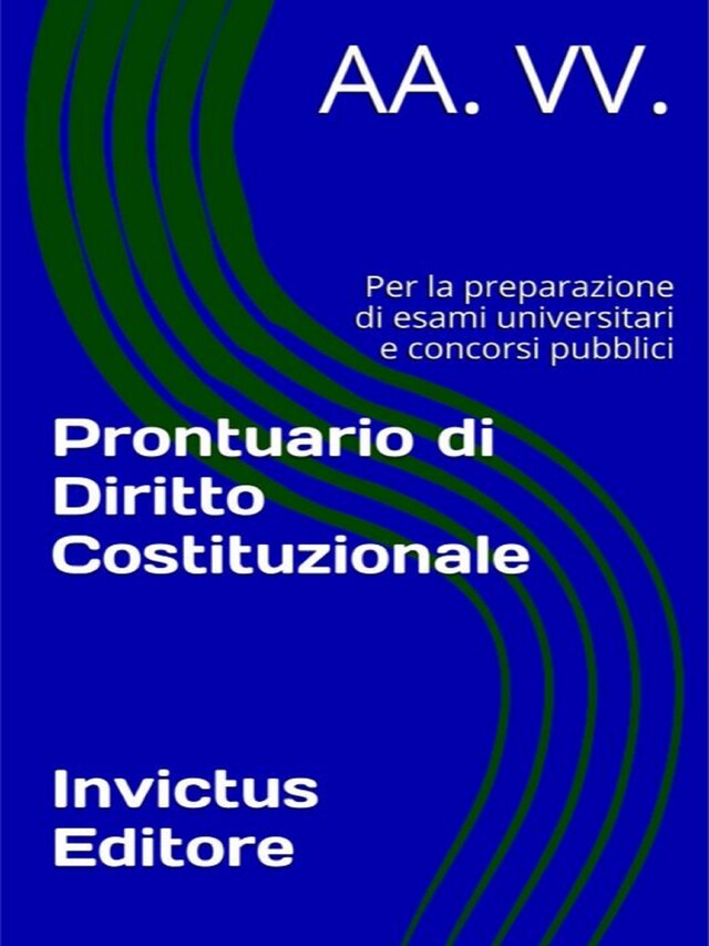 Copertina del libro per Prontuario di Diritto Costituzionale