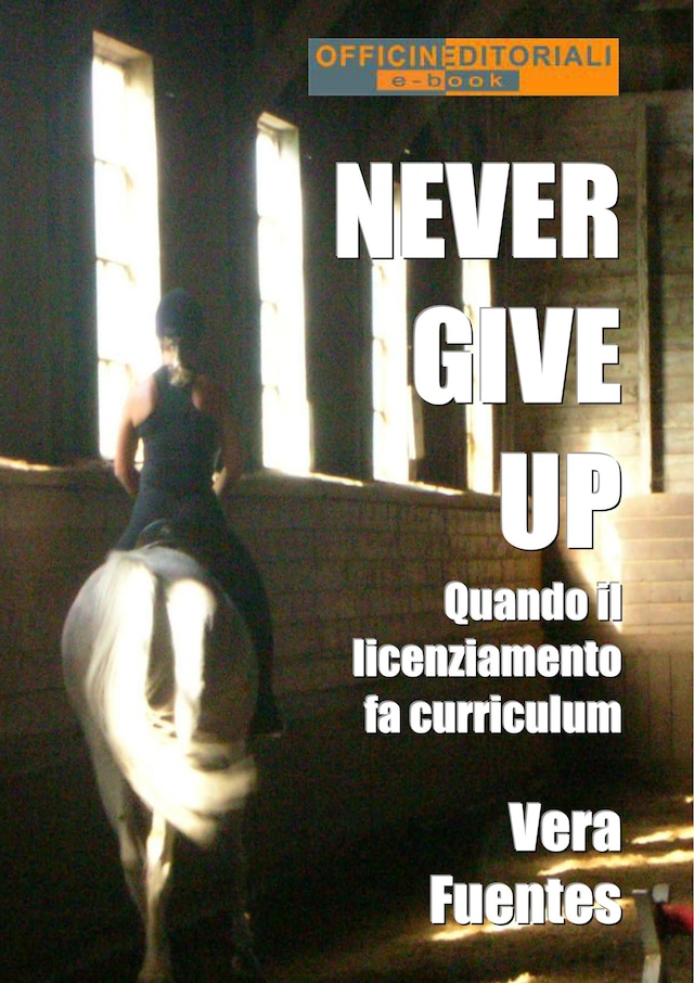Book cover for Never give up. Quando il licenziamento fa curriculum