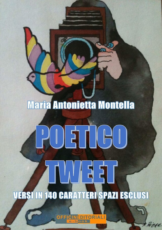 Kirjankansi teokselle Poetico tweet