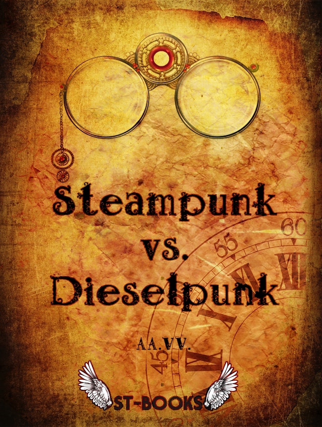 Book cover for Steampunk vs. Dieselpunk
