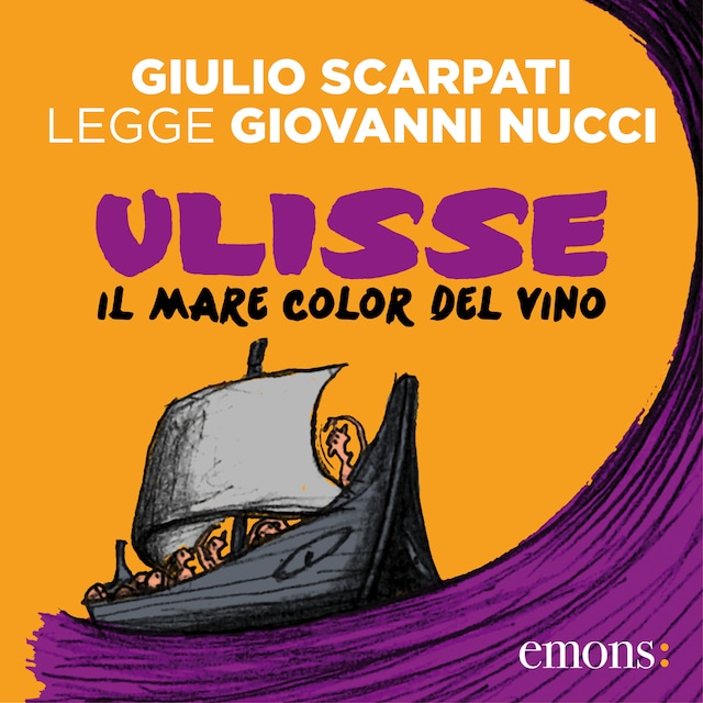 Copertina del libro per Ulisse. Il mare color del vino GOLD