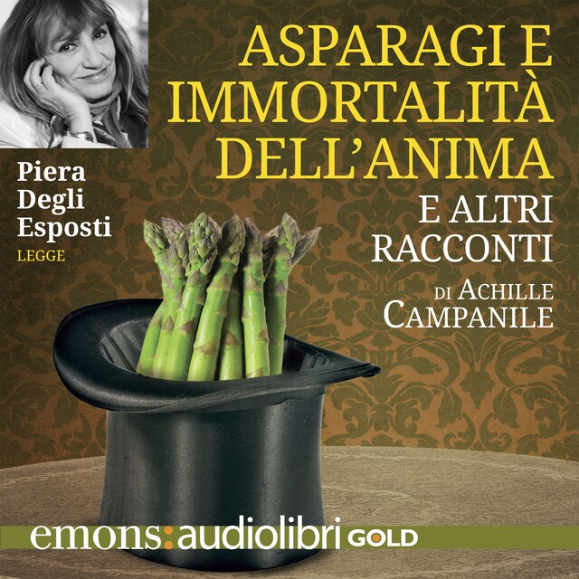 Buchcover für Asparagi e l'immortalità dell'anima