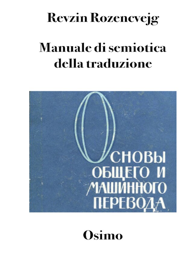 Copertina del libro per Manuale di semiotica della traduzione