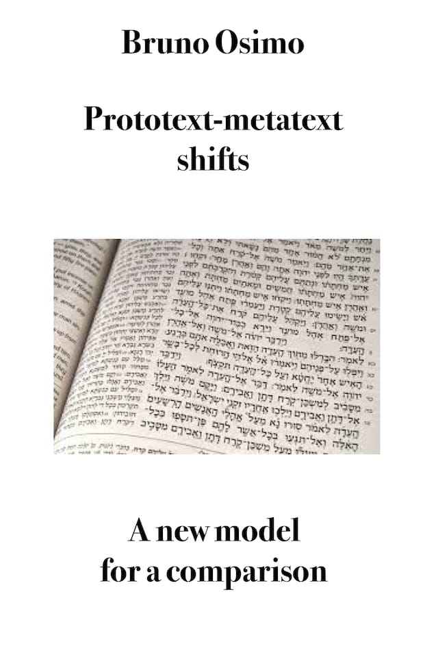 Book cover for Prototext-metatext translation shifts