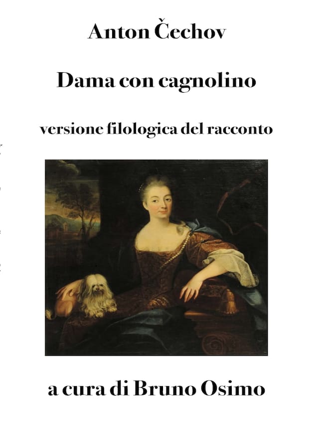 Book cover for Dama con cagnolino
