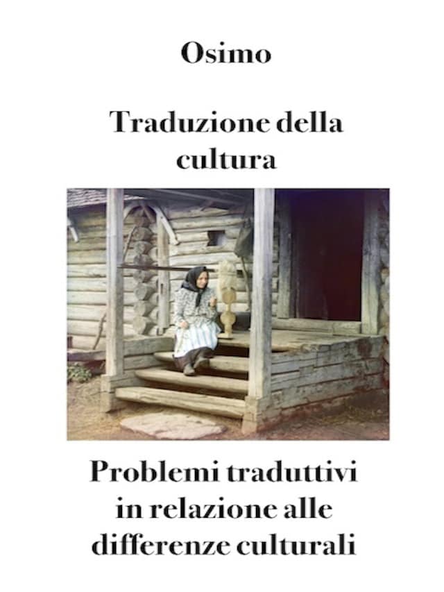 Book cover for Traduzione della cultura