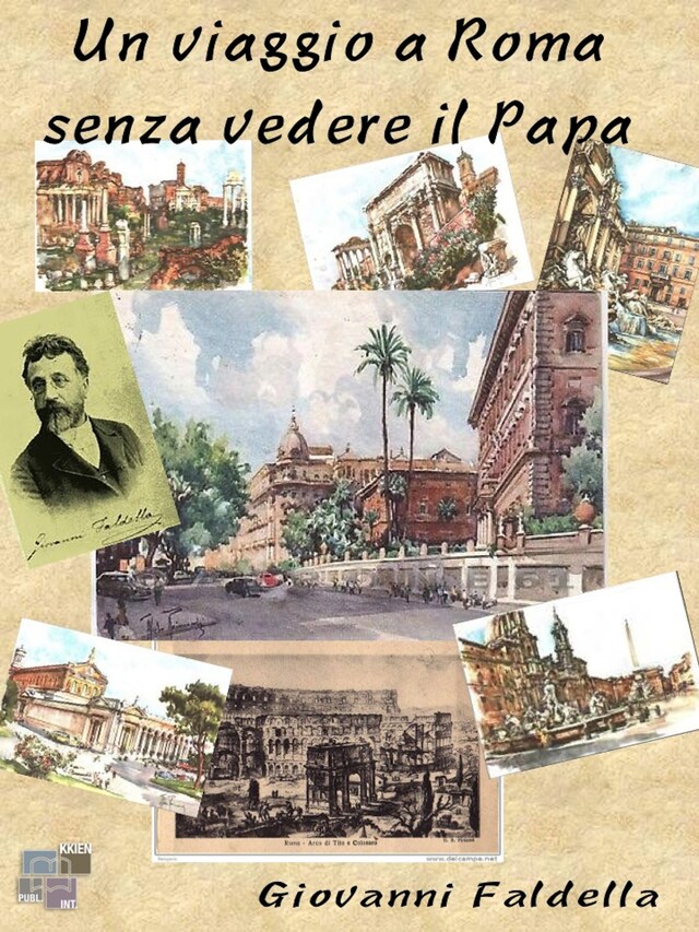 Couverture de livre pour Un viaggio a Roma senza vedere il Papa