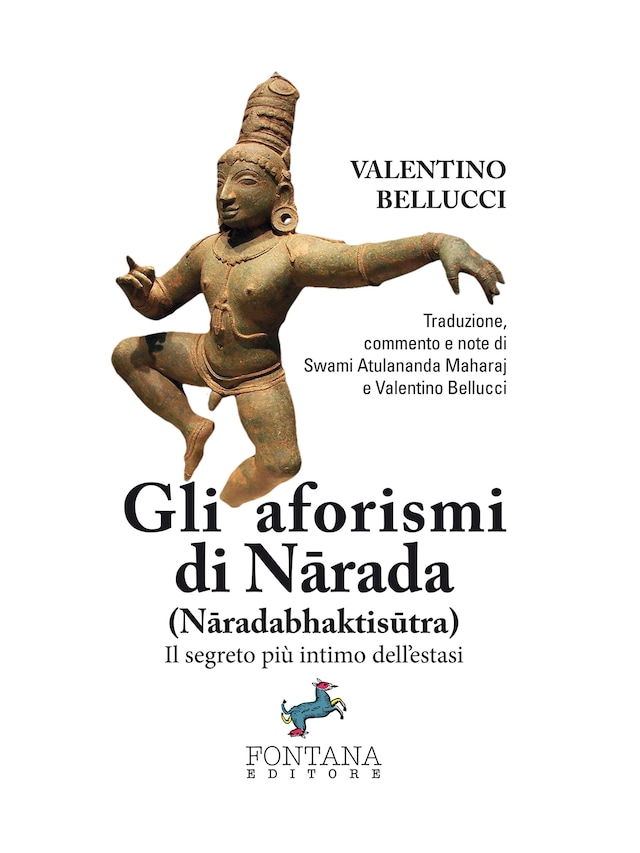Book cover for Gli aforismi di Nārada (Nāradabhaktisūtra)