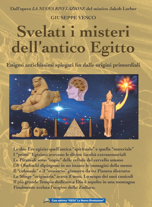 Boekomslag van Svelati i misteri dell’antico Egitto