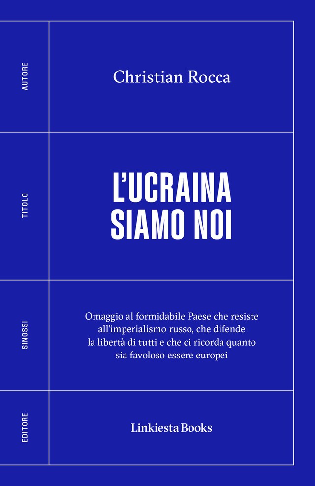 Portada de libro para L'Ucraina siamo noi