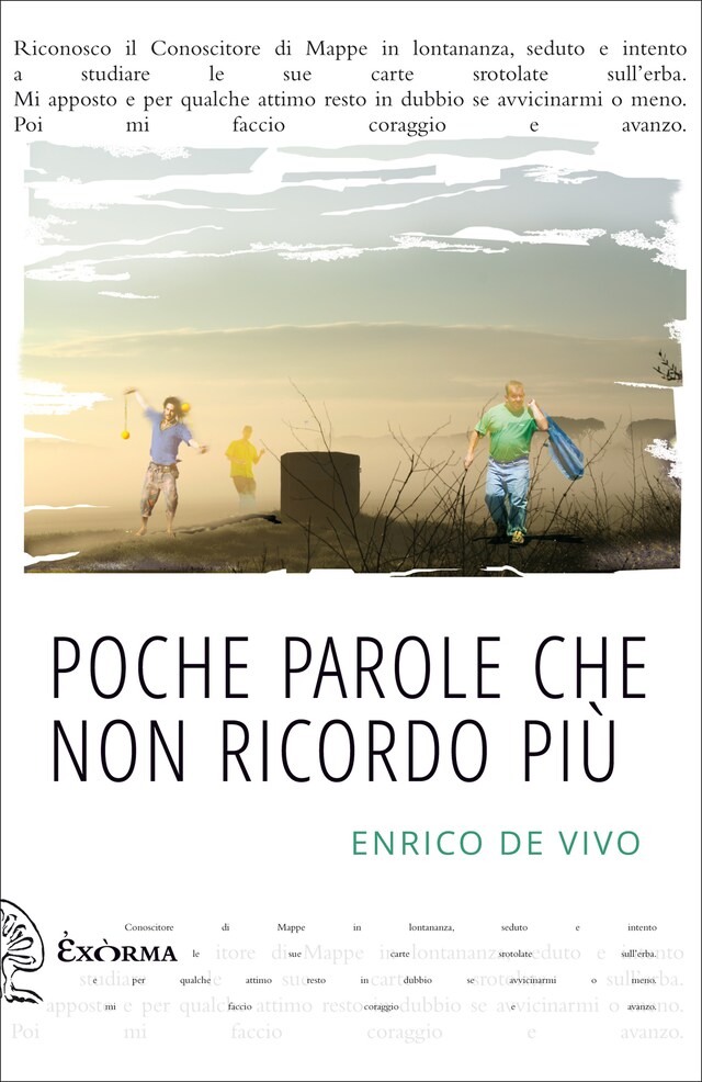 Kirjankansi teokselle Poche parole che non ricordo più