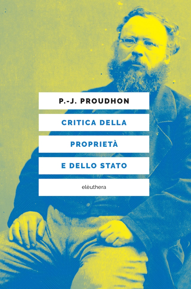 Copertina del libro per Critica della proprietà e dello stato