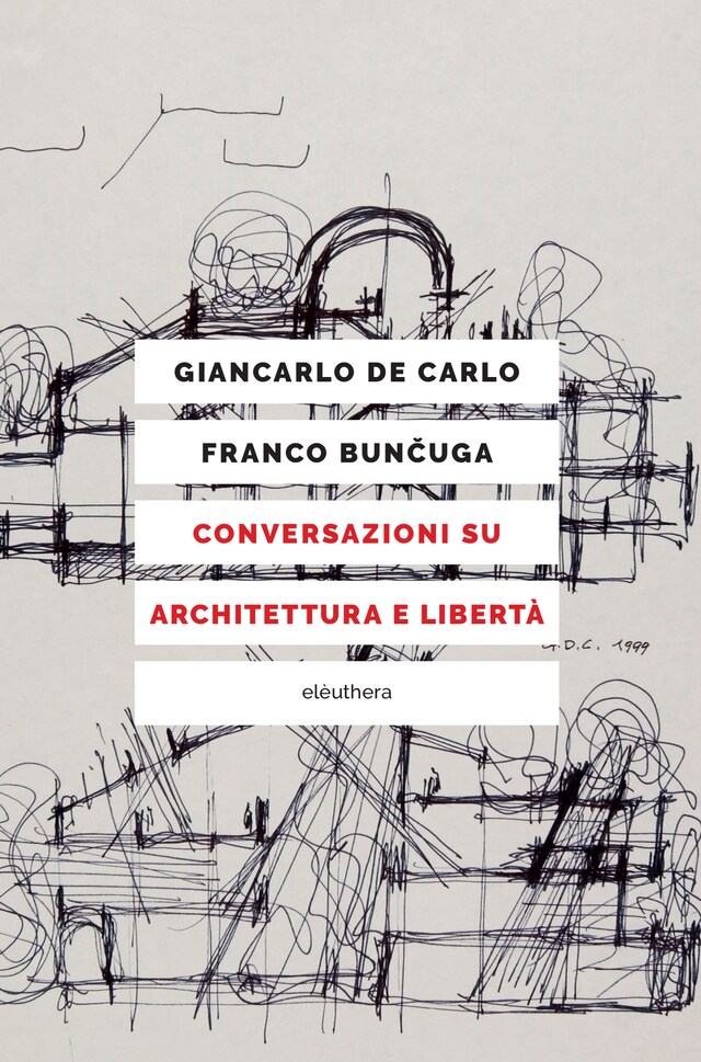 Buchcover für Conversazioni su architettura e libertà