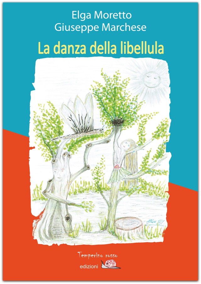 Couverture de livre pour La danza della libellula