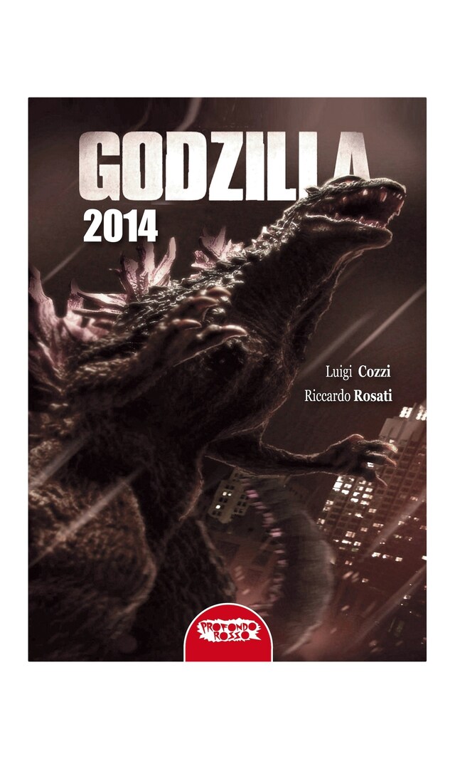 Okładka książki dla Godzilla 2014