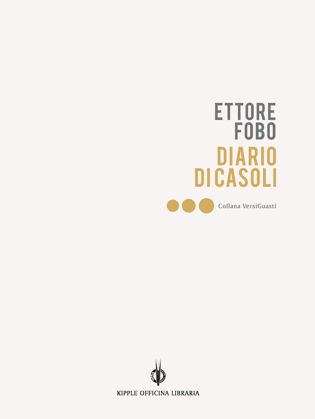 Book cover for Diario di Casoli