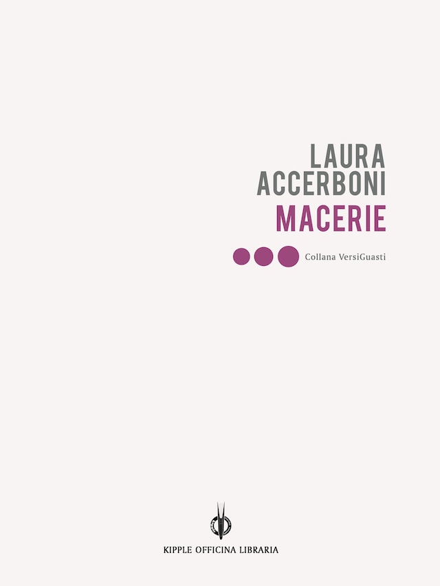 Book cover for Macerie
